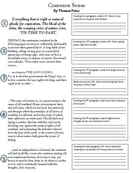 Image result for Common-Sense Worksheet