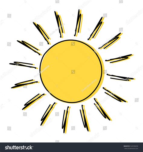 Simple Sun Drawing