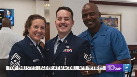 Top enlisted leader at MacDill Air Force Base officially retires | wtsp.com