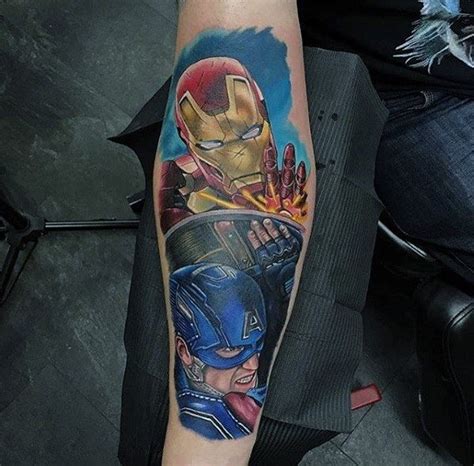 Tatuajes de Iron Man - 120 diseños, significado y mejores ideas