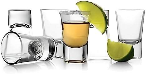 Buy VILON Premium Heavy Base Shot Glass Set 6 | Whisky Liqueur Spirits ...