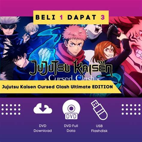 Jual Jujutsu Kaisen Cursed Clash Ultimate Edition | Game PC Original ...