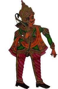 Prash Handicraft Multicolor Leather Hand Painted Foldable Puppet ...