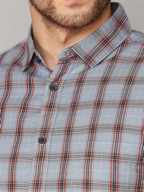 Men's Button Down Collar Slim Fit Checks Green Casual Shirt – DENNIS LINGO