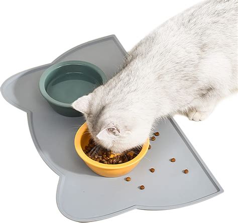 1 pc pet food mat, cat food mat, non-slip cat and dog food mat ...