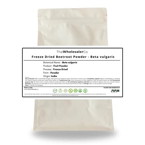 Freeze Dried Beetroot Powder - Beta vulgaris - Bulk Supplier ...