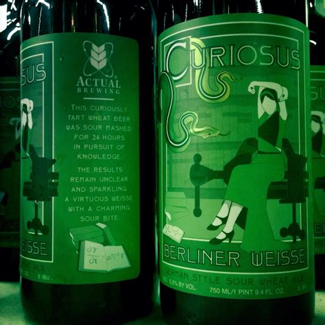 Actual Brewing releases bottled Berliner Weisse | Drink Up Columbus ...