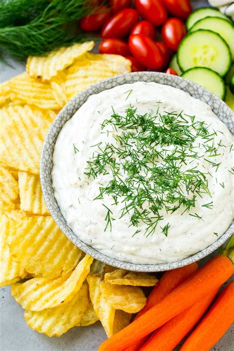Dill Vegetable Dip Recipe