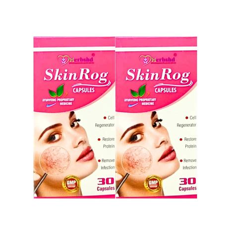 Buy Ayurvedic Skin Rog Capsule For Rashes | Pack of 2 Online at Low ...
