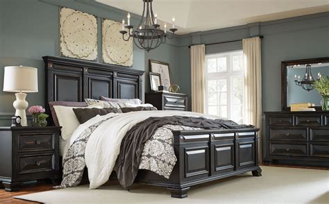 Passages Vintage Black Panel Bedroom Set from Standard Furniture ...