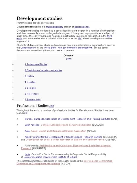 Development Studies Topics 的图像结果