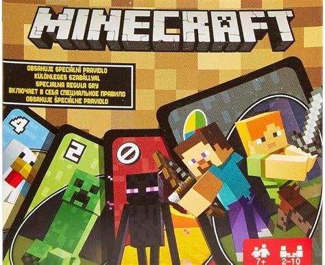 Eku's Minecraft Card Game for Adult, Multi Color, Minecraft Cards ...
