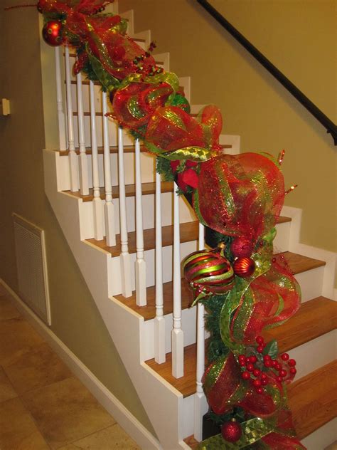 Creating Customized Whimsical Decor | Christmas staircase decor ...