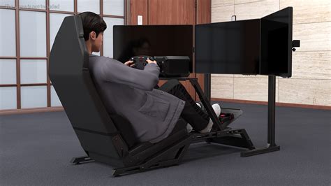 Image result for Man Driving a Racing Simulator