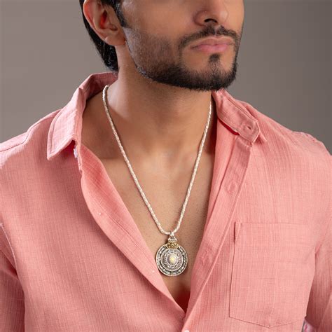 Revolving Cosmic Compass Pendant | Totapari Jewellery
