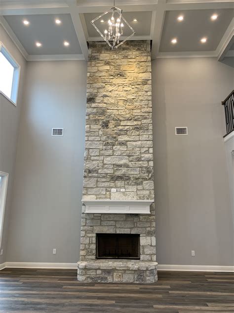 Stone Fireplace High Ceiling – Fireplace Guide by Linda