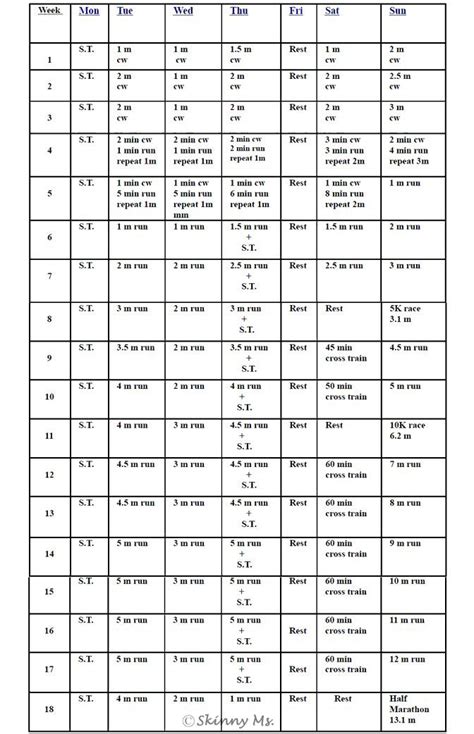 Image result for Running Training Program