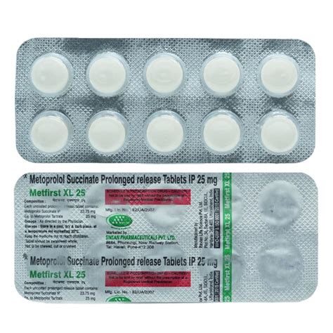 Metfirst XL 25MG - Strip of 10 Tablets : Amazon.in: Health & Personal Care