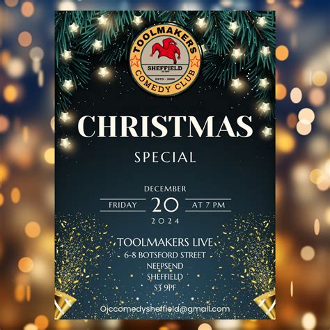 The Toolmakers Comedy Club Christmas Party, Toolmakers Brewery ...