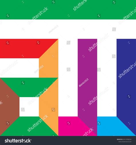 Kufi Calligraphy Beautiful Sublime Sentences Stock Vector (Royalty Free ...