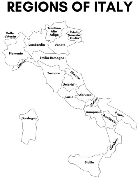 Printable Map Italy 的图像结果