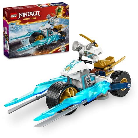 Buy LEGO NINJAGO Zaneâ€™s Ice Motorcycle Toy Set for Ages 7+ Online at ...
