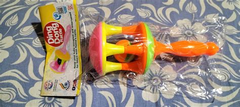 Buy Ratna's Musical Ding Dong Rattle Toy Multicolour for Toddlers, New ...