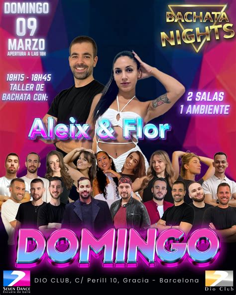 Domingo TARDEO de Bachateo | Seven Dance - Escuela de baile en Barcelona