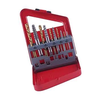 C2K 10x Left Hand Drill Bit Broken Bolt Damaged Screw Extractor and ...