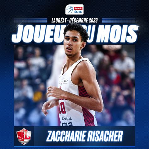 Zaccharie Risacher élu meilleur joueur de décembre - BeBasket