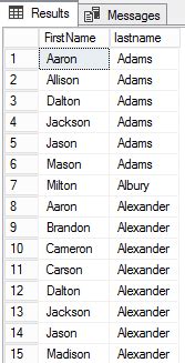 Substring in SQL 的图像结果