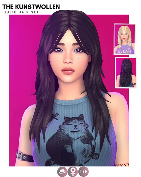 Get more from demonyo on Patreon in 2025 | Sims hair, The sims 4 pc, Sims 4