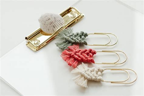 Image result for Macrame Paperclip Bookmark Patterns
