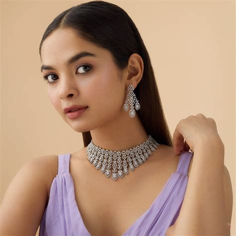 Shop Choker Necklace Sets Online | Choker Necklace Designs