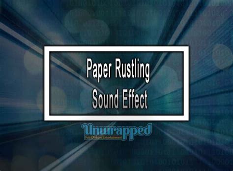 Rustling through Boxes Sound Effect 的图像结果