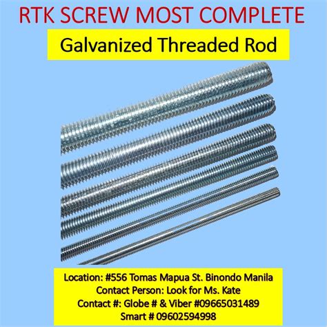 Image result for Threaded Galvanized Rod