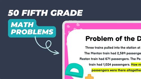 Image result for Word Problem for Grade 5 Example