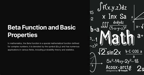 Beta Function Applications 的图像结果