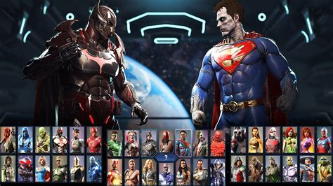 Injustice 2 - All Characters Select Animations - YouTube