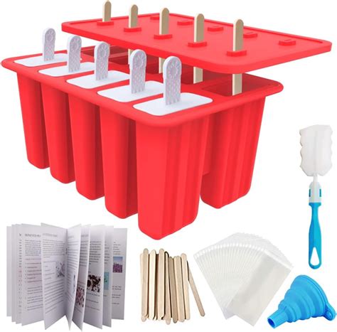 Miaowoof Homemade Popsicle Molds, 10-Cav Non-BPA India | Ubuy