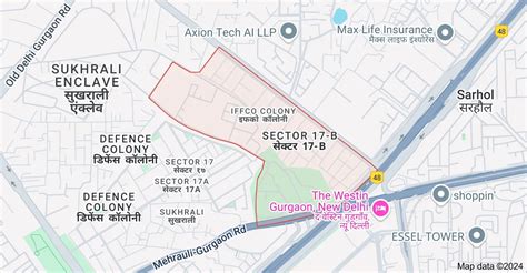 Iffco Colony Sector 17, Gurgaon - Map, Pincode, Property Rates, Photos ...