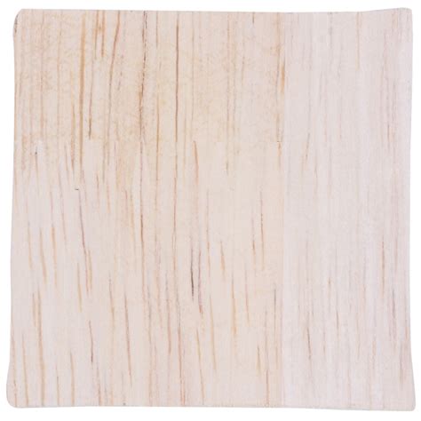 Buy Growment Natural Wood Appliques Square Flower Carving Decals ...