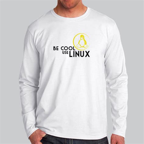 Linux User Cool Factor T-Shirt - Embrace Open Source - TEEZ.in
