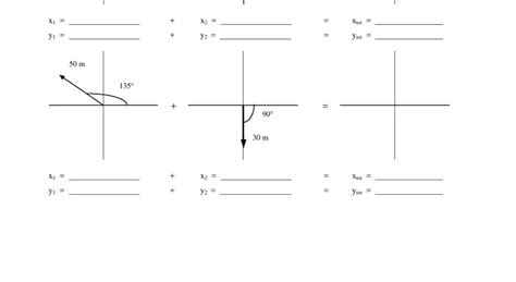 Image result for Addition of Vectors Worksheet