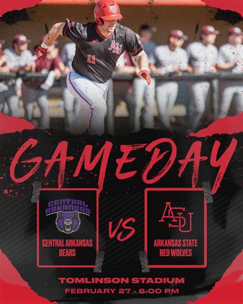 Central Arkansas Bears at Arkansas State Red Wolves, Centennial Bank ...