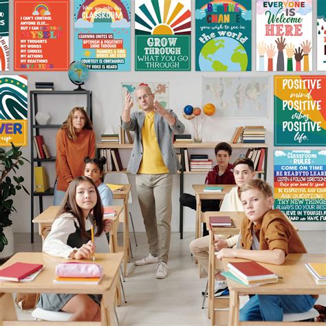 Snapklik.com : 10 Classroom Decorations, Motivational Posters For ...