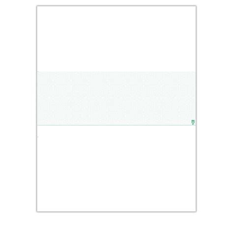 TROY Security Blank Check Paper - Green, Middle, Ream | TROY Group