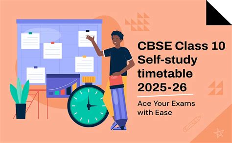 CBSE Class 10 Self-Study Timetable 2025-26: Ace Your Exams with Ease ...