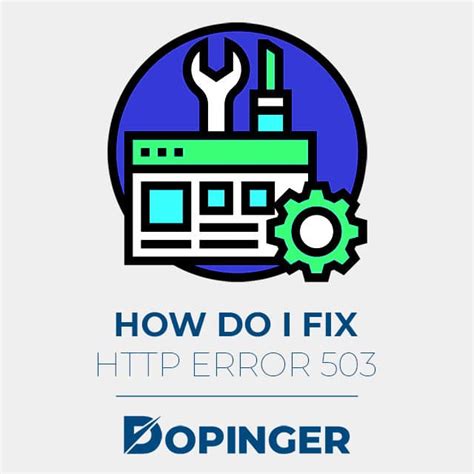How to Fix HTTP Error 503 的图像结果