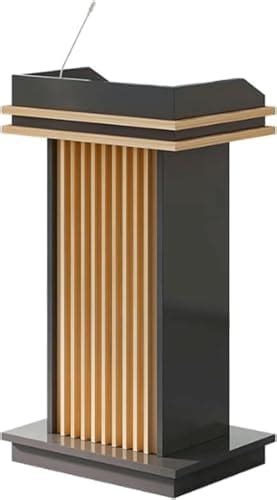 CCNOS Wooden Podium,Portable Wooden Conference Debate Stand,Hostess ...